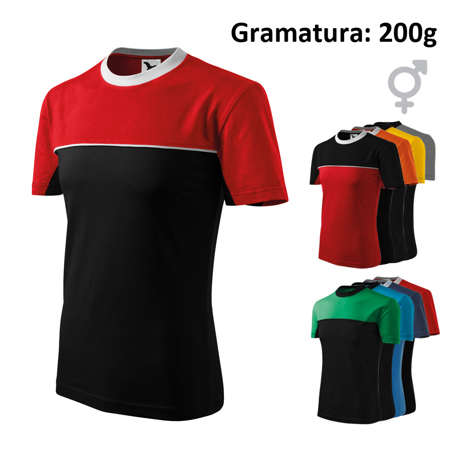 Koszulka unisex COLORMIX 109 z nadrukiem logo