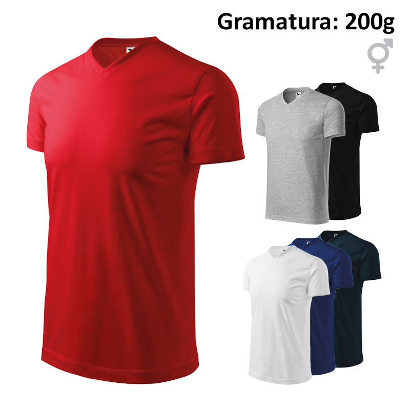 Koszulka Heavy V-neck 111