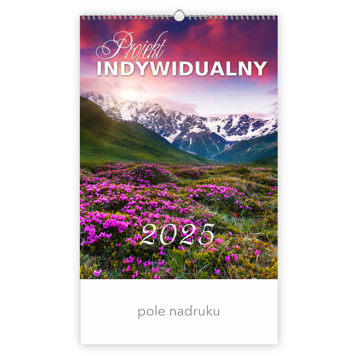 Kalendarze 13-planszowe - Projekt indywidualny z nadrukiem