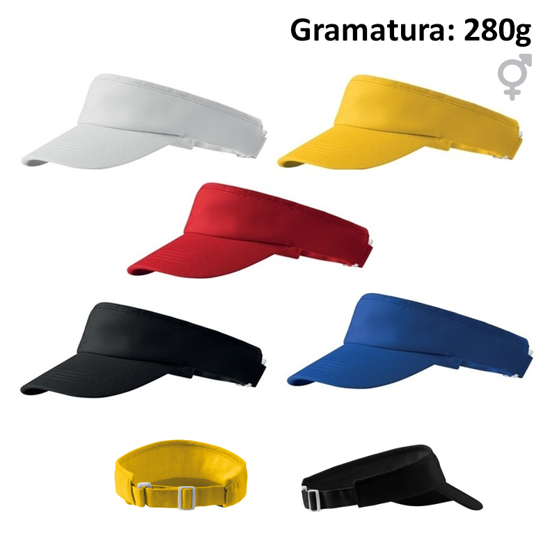 310 Daszki Sunvisor z nadrukiem logo