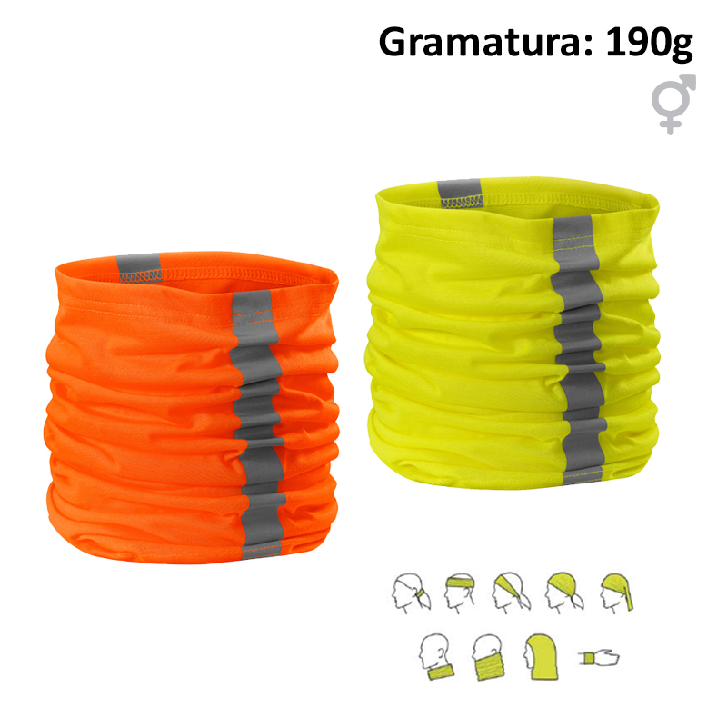3v8 HV Wielofunkcyjna tuba Twister z nadrukiem logo