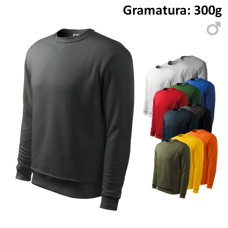 Bluza męska Essential 406 z nadrukiem logo