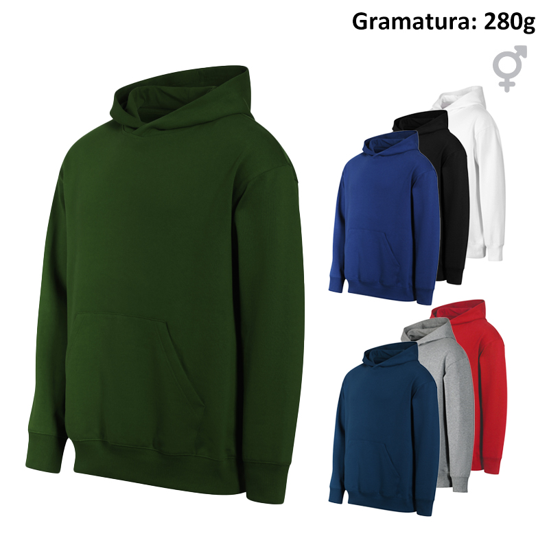 Bluza męska BREAK 840 z nadrukiem logo