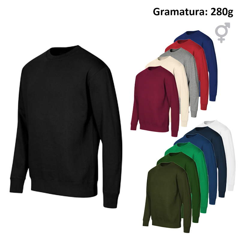 Bluza męska BREAK 840 z nadrukiem logo