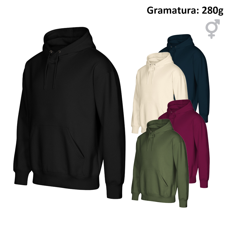 Bluza męska BREAK 840 z nadrukiem logo