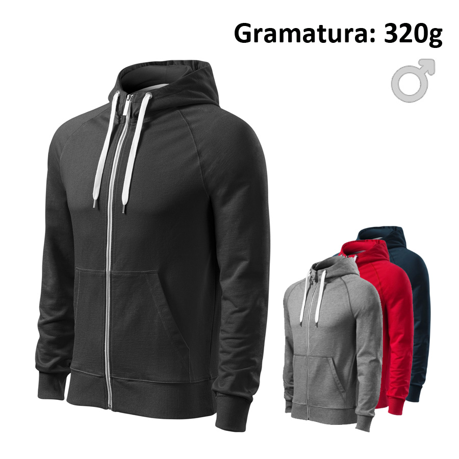 Bluza męska VOYAGE 452 z nadrukiem logo