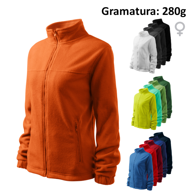 Polar damski Jacket 504 z nadrukiem logo