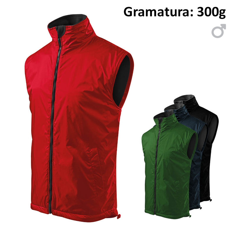 Kamizelka męska Body Warmer 509 z nadrukiem logo