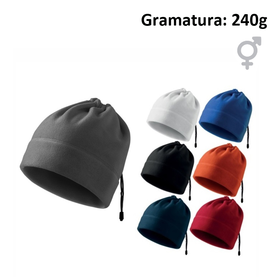 Czapka polarowa unisex PRACTIC 519 z nadrukiem logo