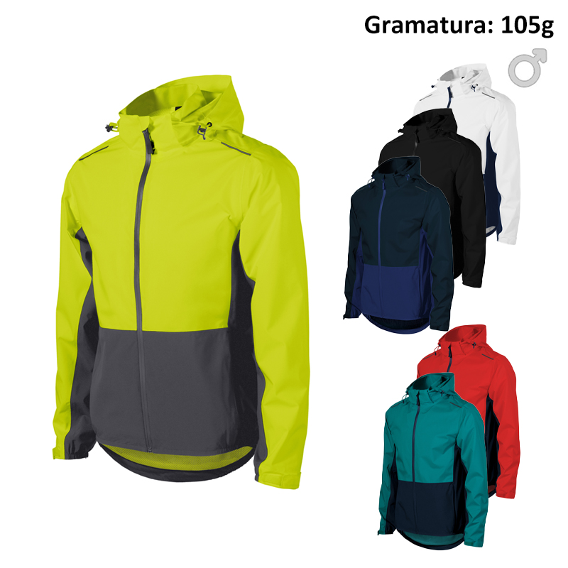 Kurtka męska PACIFIC 3 IN 1 533 z nadrukiem logo