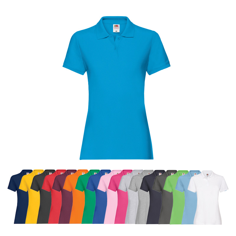 Koszulka damska Premium Polo Fruit Of The Loom 630300