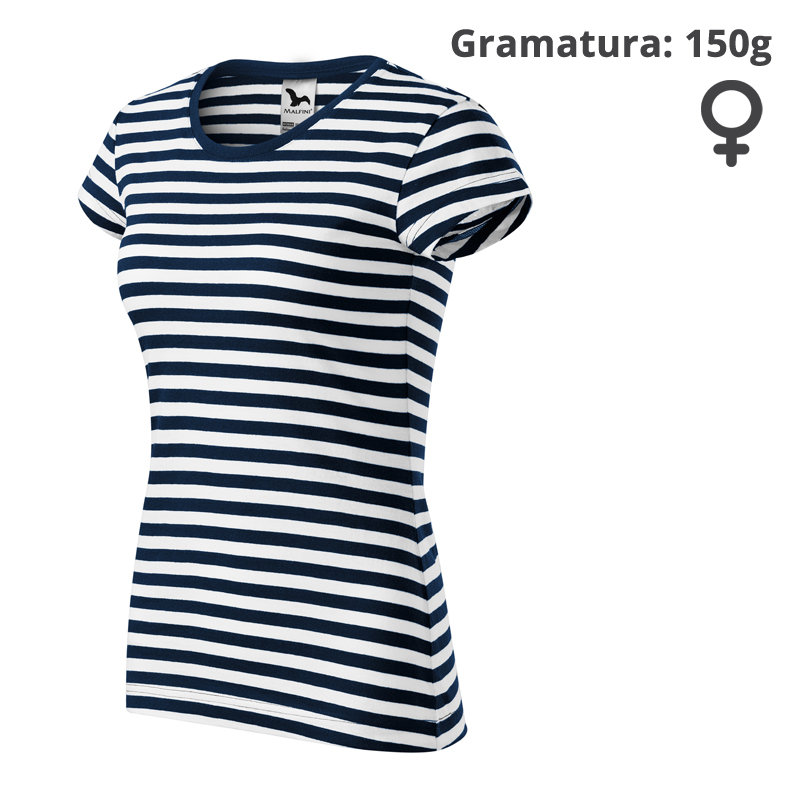 Koszulka damska SAILOR 804 z nadrukiem logo