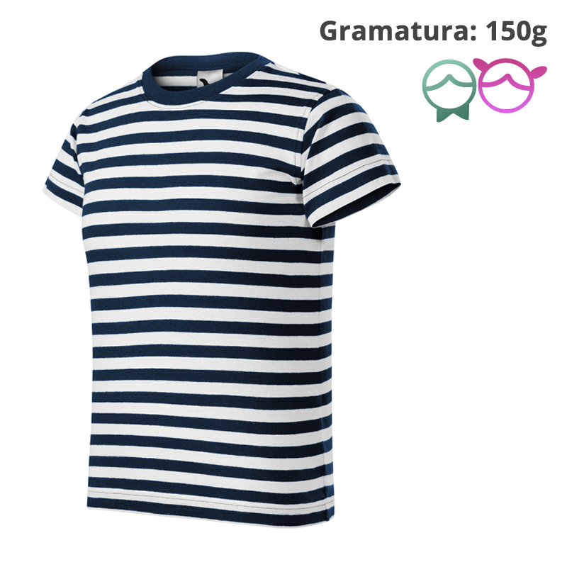 Koszulka dziecięca SAILOR 805 z nadrukiem logo