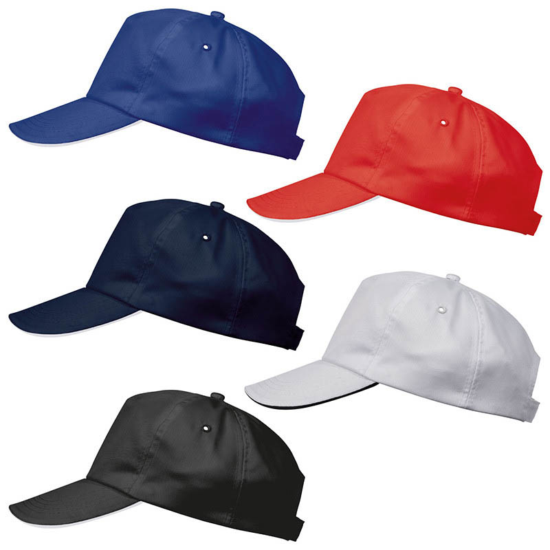 Czapka z daszkiem ARLINGTON E0607 z nadrukiem logo