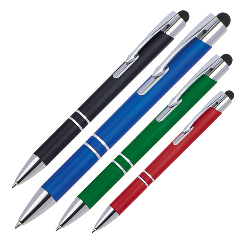 Długopis plastikowy touch pen WORLD E0892