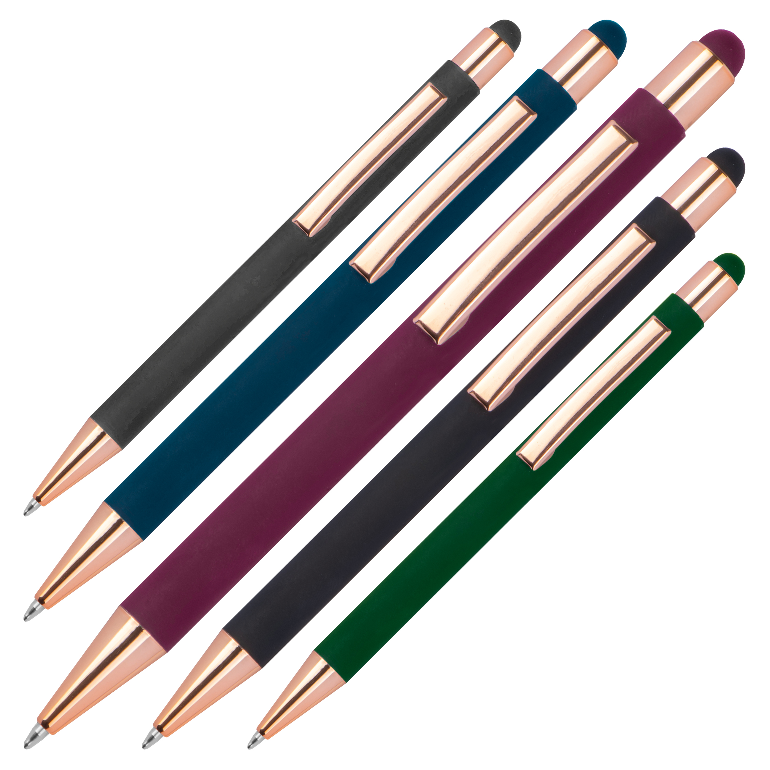 Długopis metalowy touch pen soft touch MIRAMAR E4328