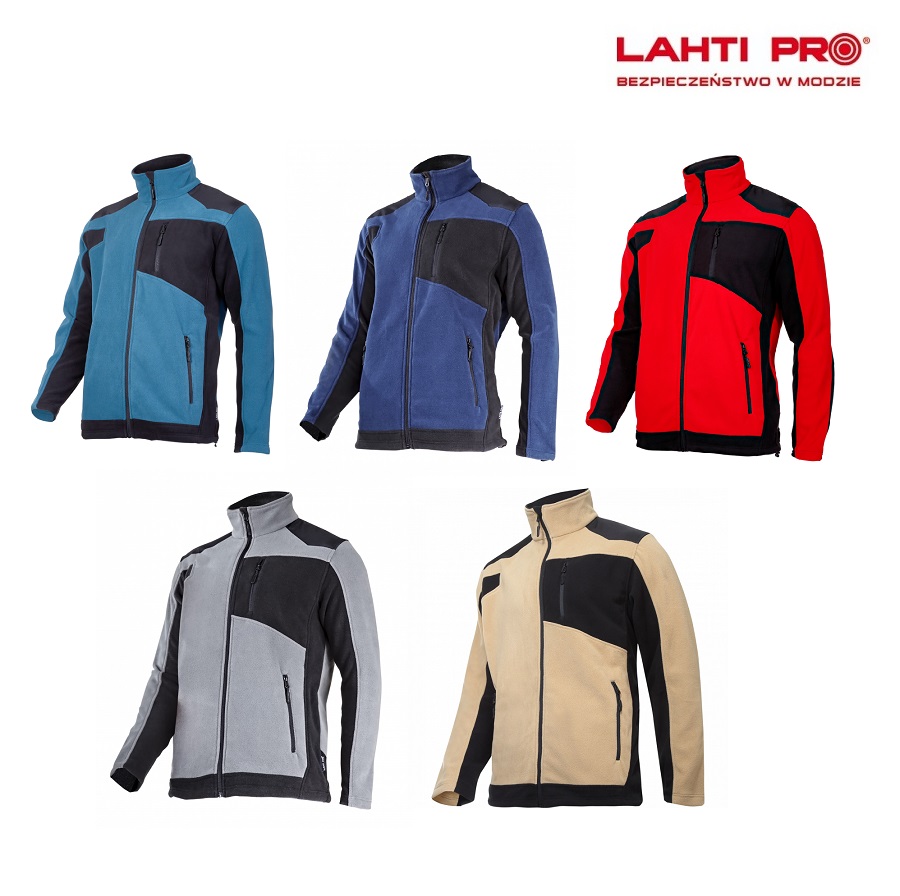Bluza polarowa ze wzmocnieniami  Lahti Pro L4011