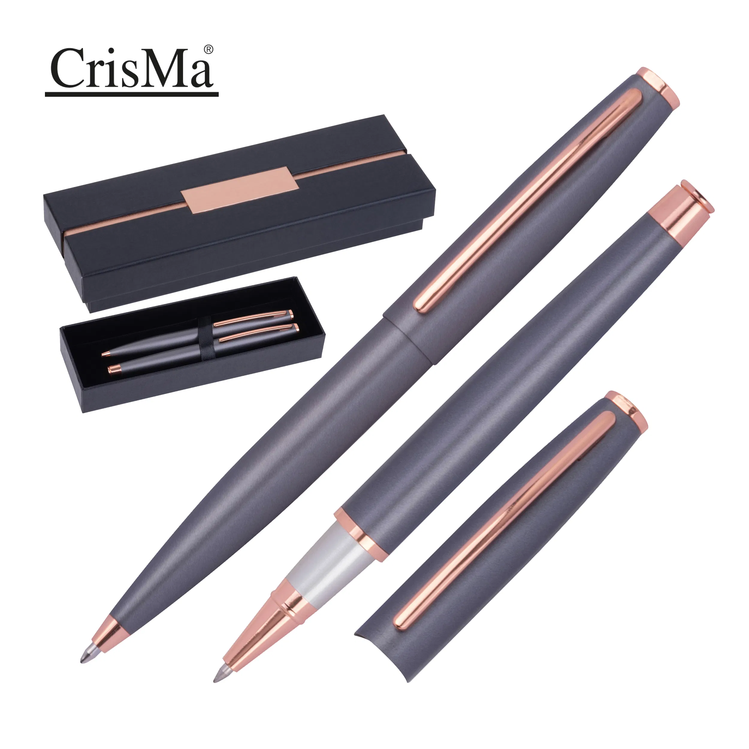 Zestaw piśmienny długopis i pi&oacute;ro kulkowe CrisMa GEORGIA M15410