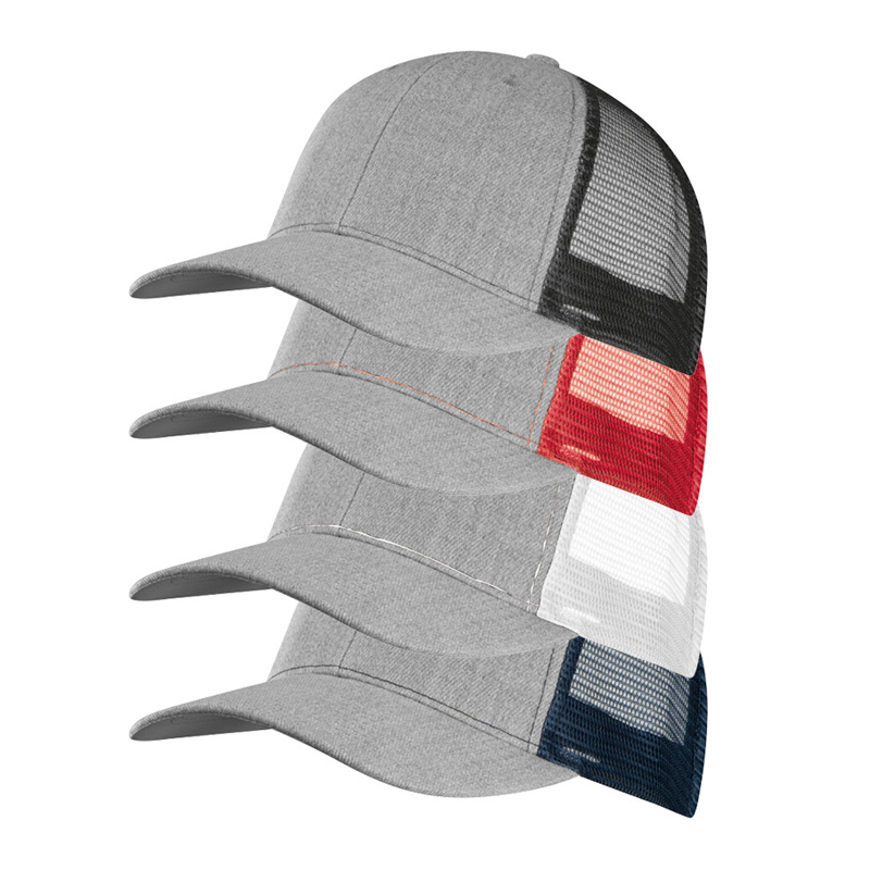 Czapka z daszkiem i siateczką M51475 z nadrukiem logo