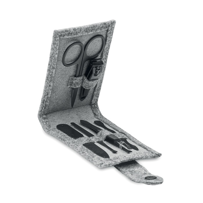 6-el zestaw manicure filc RPET MO2140