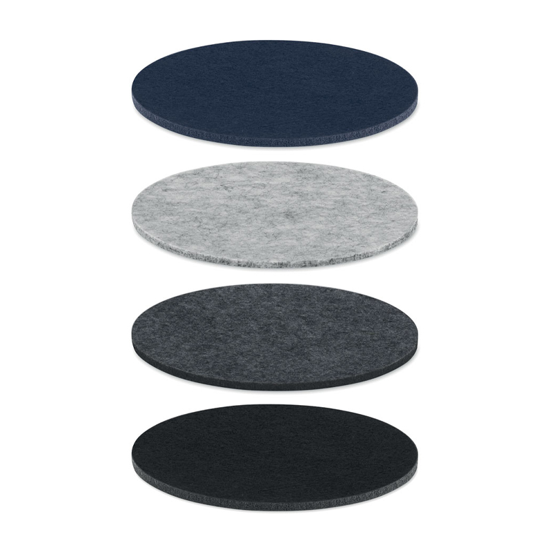 Okrągła podkładka filcowa RPET MO2356