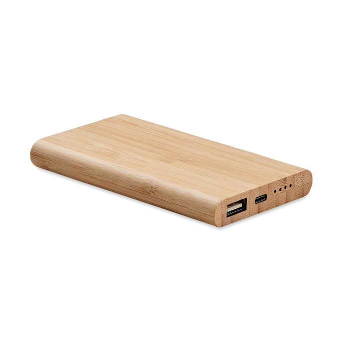 Bambusowy power bank 4000 mAh MO6814