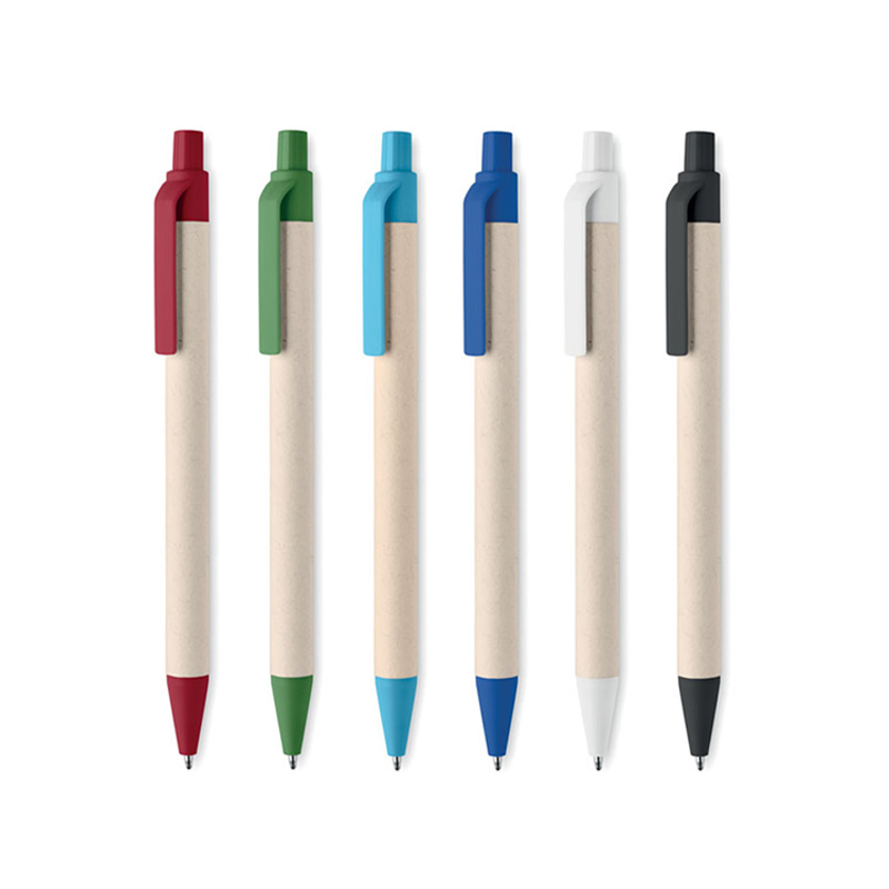 Długopis z kartonu po mleku MO6822