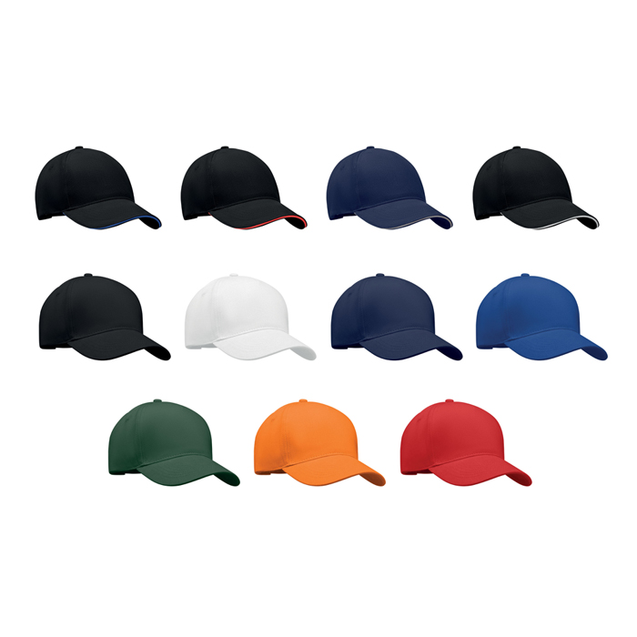 Czapka z daszkiem 5-panelowa MO6875