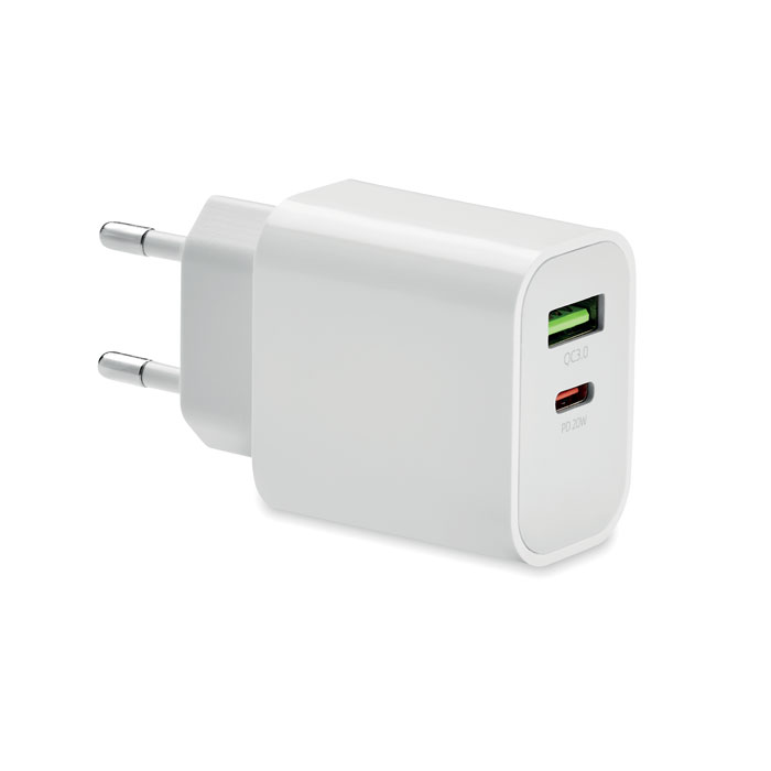 Ładowarka USB 18W 2 porty MO6879