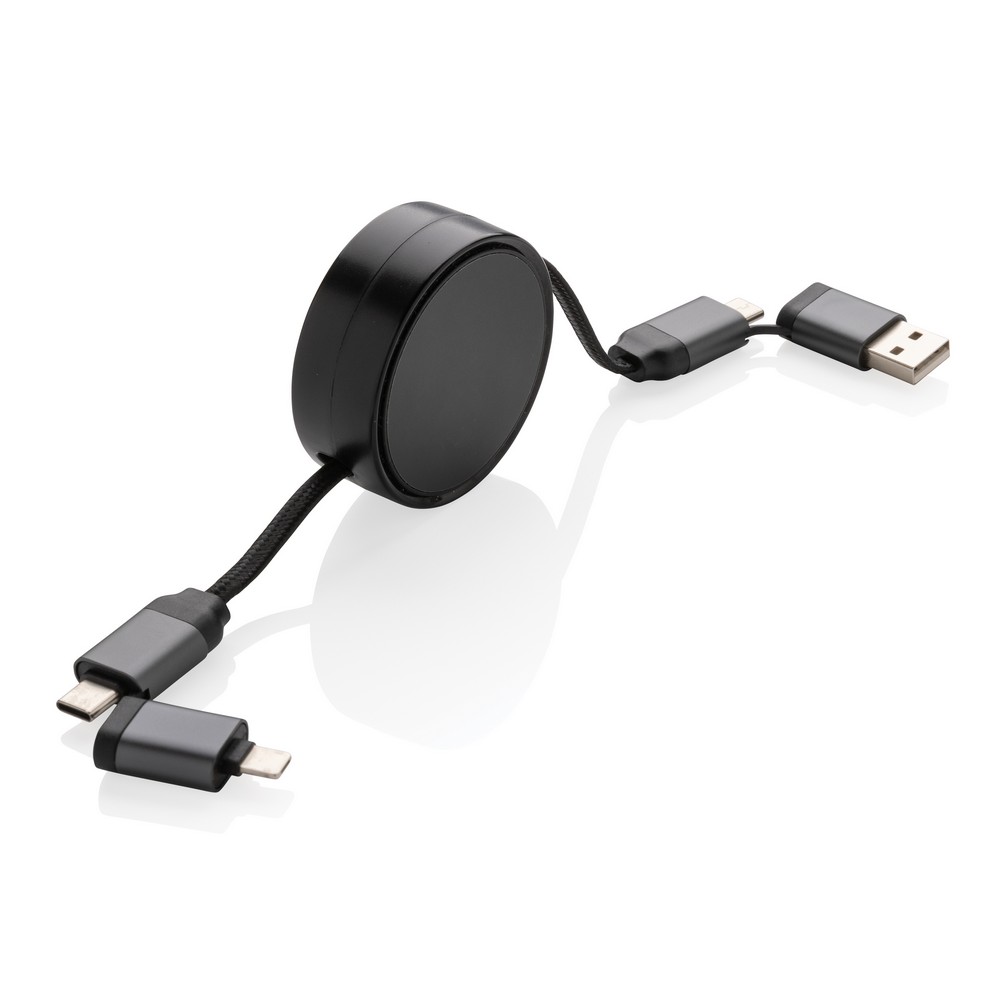 Zwijany kabel do ładowania 6 w 1 Terra P302.752