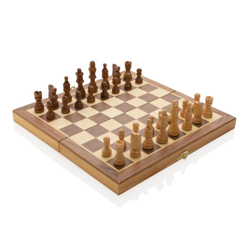 Drewniany zestaw do gry w szachy P940.129