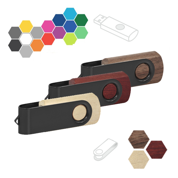 Pendrive model PD-6 Wood