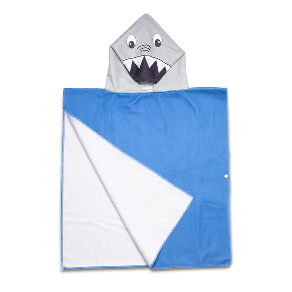 Ponczo-ręcznik z kapturem Sharky R07977