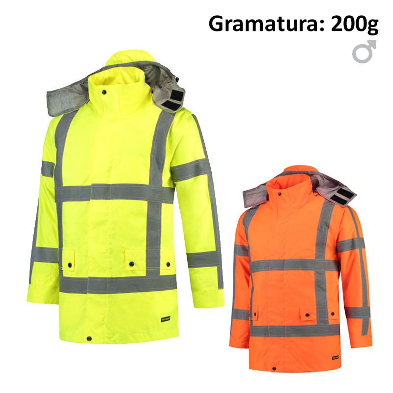 Kurtka robocza męska RWS PARKA T50 z nadrukiem logo
