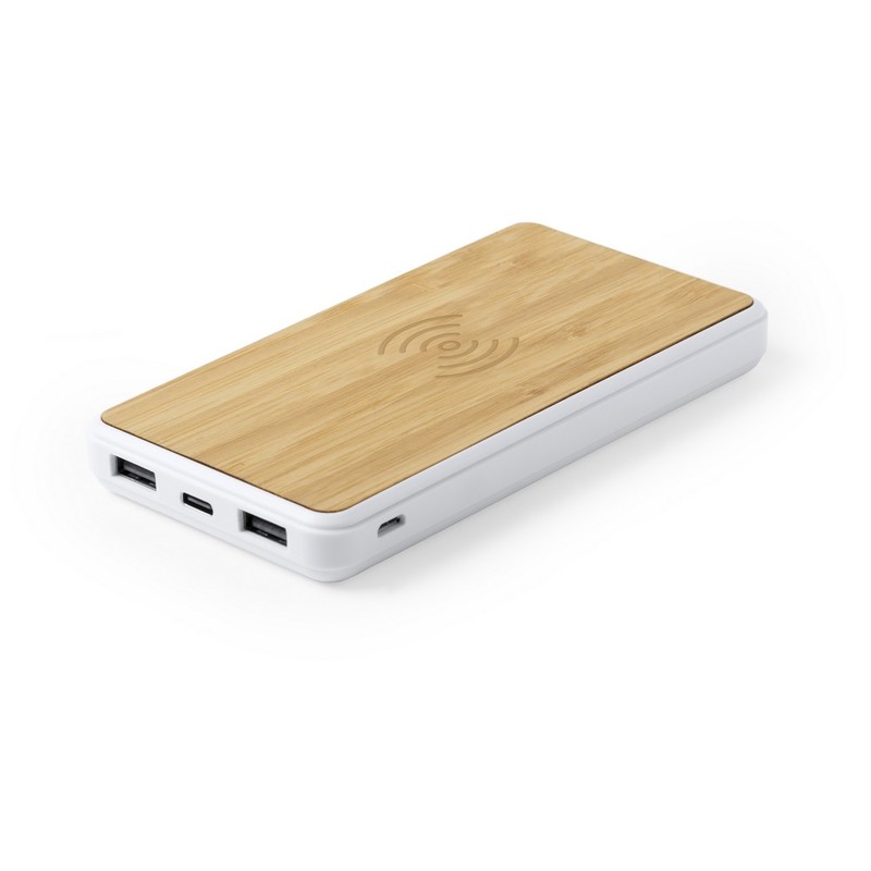 Bezprzewodowy power bank 8000 mAh, ładowarka bezprzewodowa 5W V0314