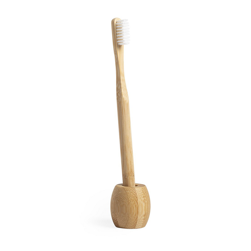 Bambusowa szczoteczka do zębów ze stojakiem V0896