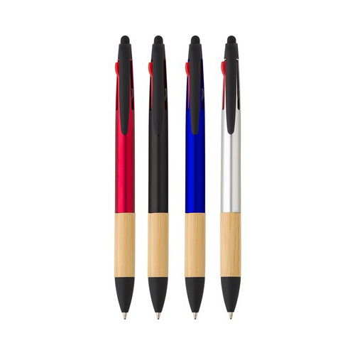 Długopis, wielokolorowy wkład, touch pen V1189