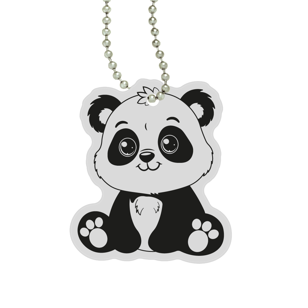 Brelok Odblaskowy Panda ZM-0492