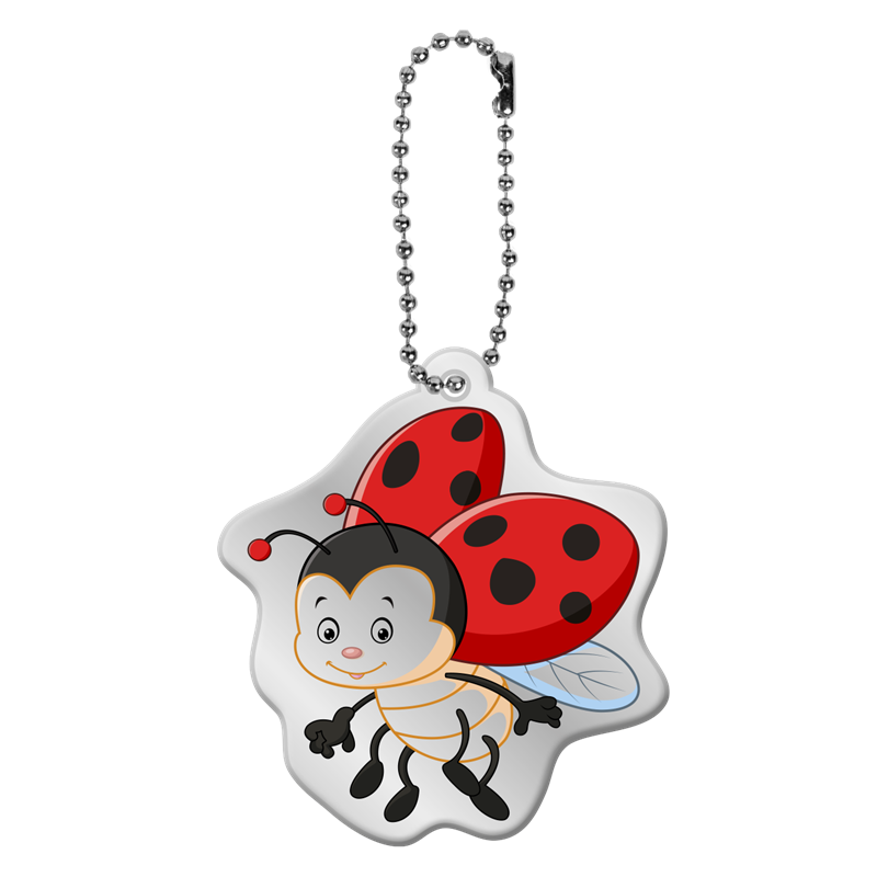 Brelok Odblaskowy Biedronka ZM-BIEDRONKA