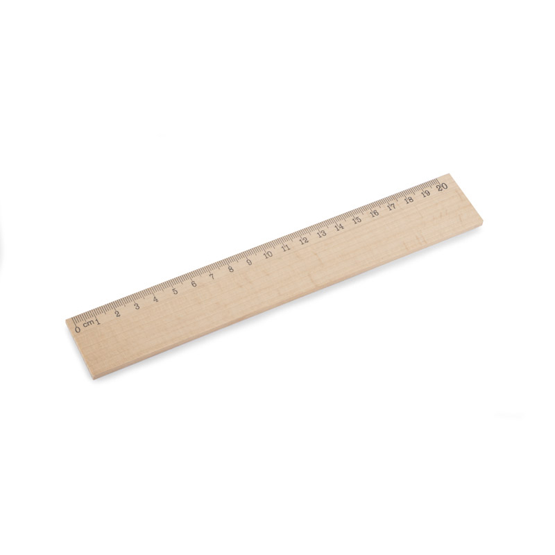 Linijka drewniana 20 cm DALJO bc17905