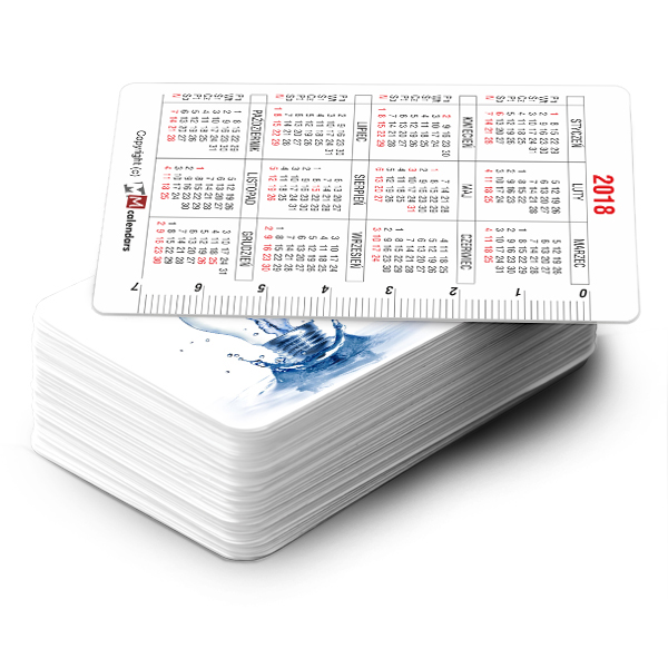 Kalendarzyki - mały format komplet 1000 szt. (85mm x 55mm)
