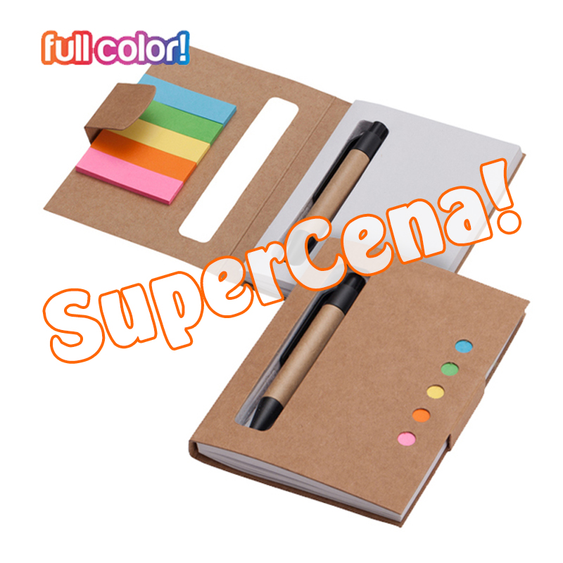 Notes 80x110/100k gładki Mini z długopisem R73667 PROMOCJA