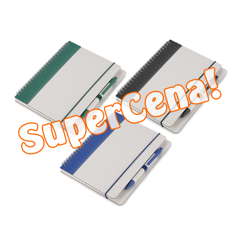 Notes z linjką i długopisem REGALI A5 bc18013 PROMOCJA